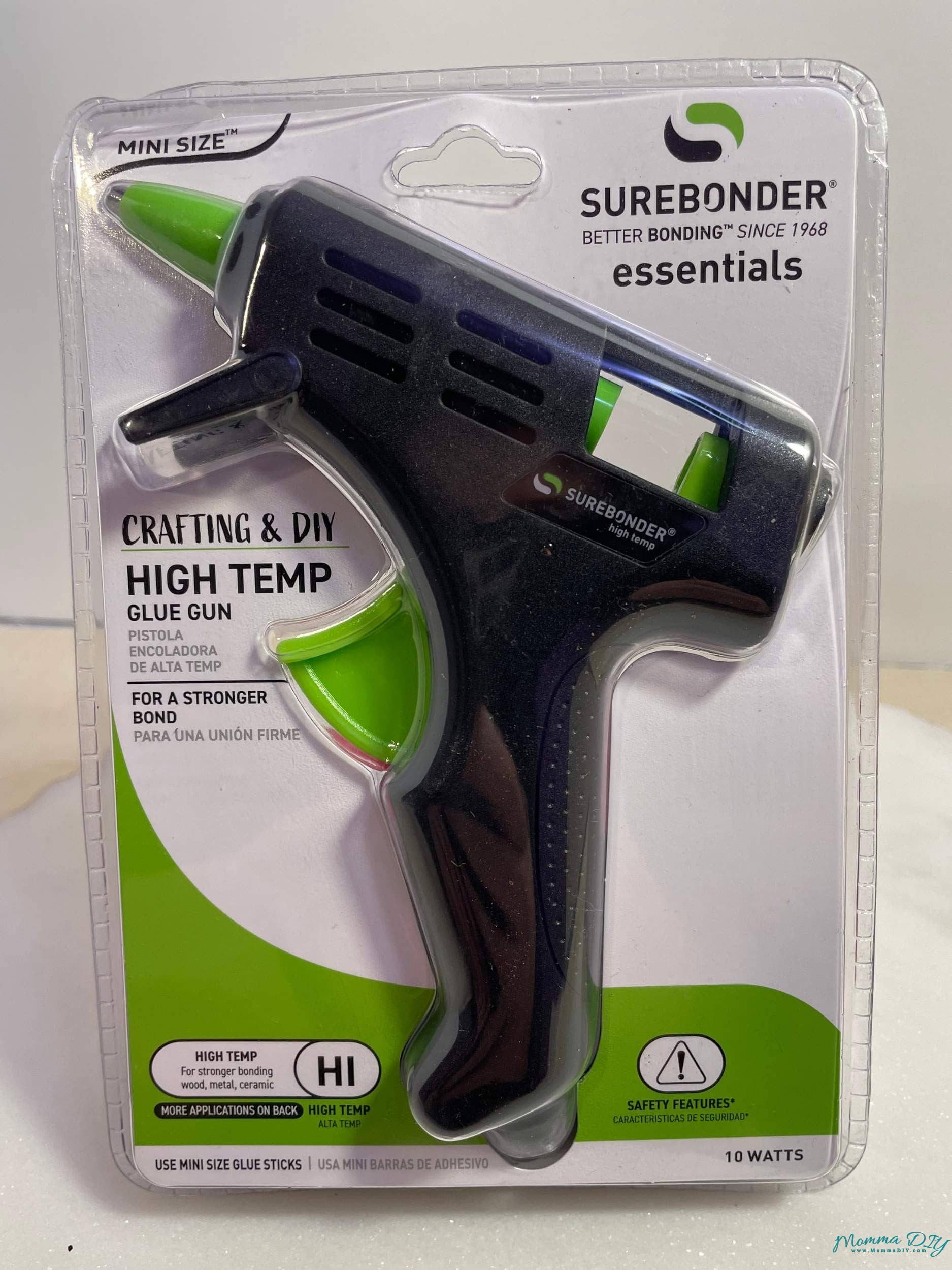 Surebonder Mini Glue Gun High Temp, 10 Watt