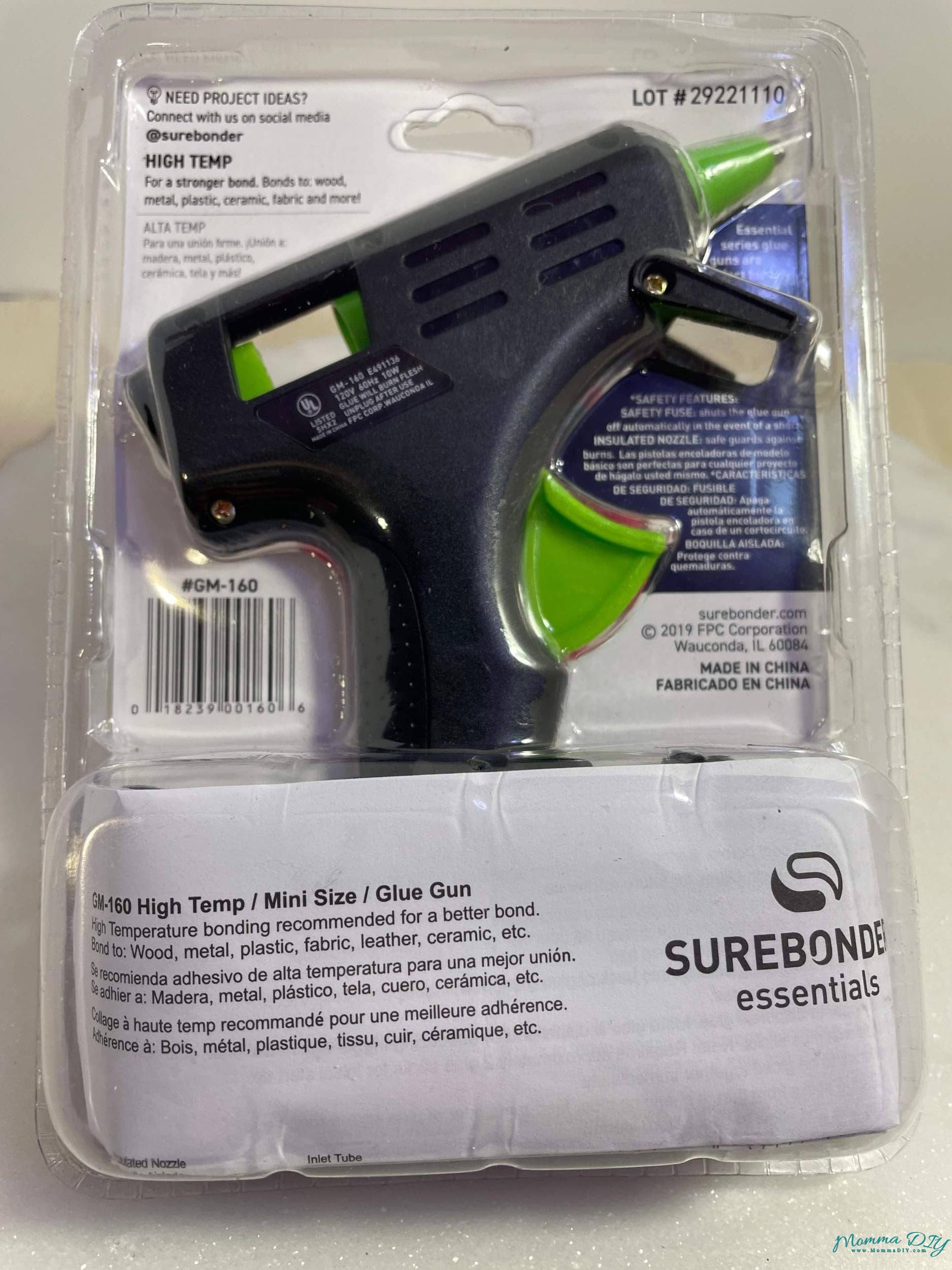 Surebonder Mini Glue Gun High Temperature GM-160 – Simon Says Stamp